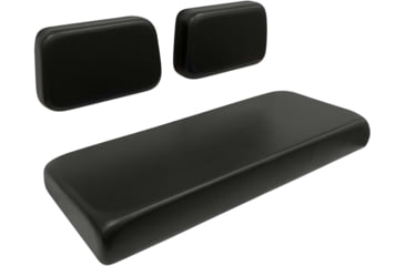 Image of Wise Wise Club Car Ds, Model Years 1979-1999, Golf Cart Front Seat Complete Set, Black, Large, WG003B-7050