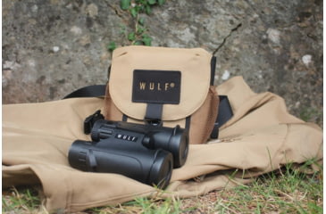 Image of Wulf Optics Avenger 8x42 1200m Laser Rangefinding Binocular, Black, WU6500