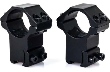 Image of Wulf Optics Match Rifle Scope Rings, High, 09-11 mm, Black, 1, WU5017