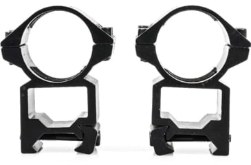 Image of Wulf Optics Match Rifle Scope Rings, High, Picatinny, Black, 30mm, WU5012