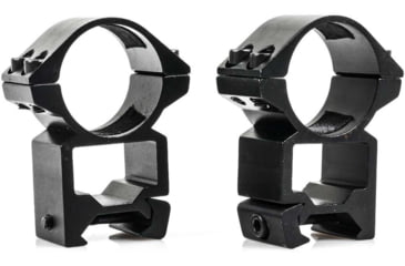 Image of Wulf Optics Match Rifle Scope Rings, High, Picatinny, Black, 30mm, WU5012