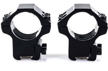 Image of Wulf Optics Match Rifle Scope Rings, Medium, 09-11 mm, Black, 1, WU5018