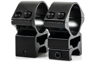 Image of Wulf Optics Match Rifle Scope Rings, Medium, Picatinny, Black, 30mm, WU5011