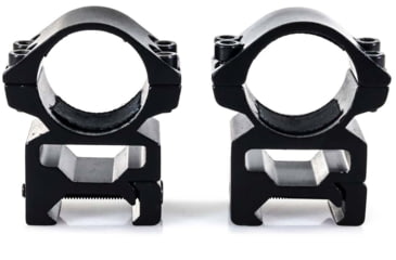 Image of Wulf Optics Match Rifle Scope Rings, X-High, Black, 1, WU5007