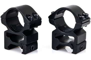 Image of Wulf Optics Match Rifle Scope Rings, X-High, Black, 1, WU5007