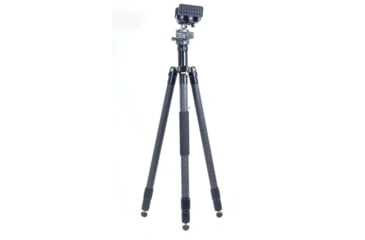 Image of Wulf Optics RAPTOR Carbon Fibre Tripod Shooting System w/ Ball Head, Gun Clamp and Arca Adapter Kit, Grey, WU7300
