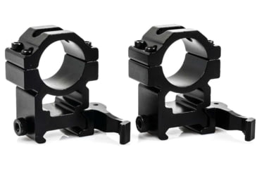 Image of Wulf Optics Wulf Rings w/ Quick Release Lever, High, Black, 1, WU1020