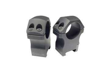 Image of XLR Precision Rifle Scope Rings, 1 inch, High Profile 1.30in, Black, High Profile, R10H