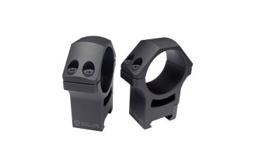 Image of XLR Precision Rifle Scope Rings, 34 mm, High Profile 1.46in, Black, High Profile, R34H