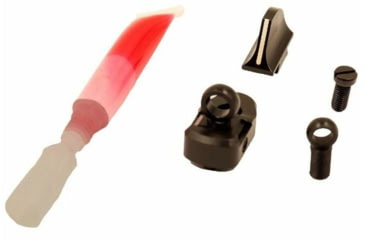 Image of XS Sight Systems Lever Rail Ghost Rifle Scope Ring WS, Henry 45-70, Dovetailed FS, Black, HN-0002-5