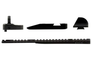 Image of XS Sight Systems Lever Rail Ghost Rifle Scope Ring WS, Marlin 308MX, Matte Black, Standard, ML-1003-5