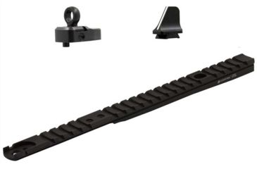 Image of XS Sight Systems Lever Rail Ghost Rifle Scope Ring WS, Marlin 30AS, dvtl front, Matte Black, Standard, ML-1005-5