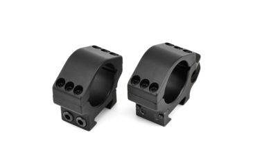 Image of Precision Hardcore Gear Force Recon Tactical Rings, w/ level - 30MM Low, Black, HC-91510
