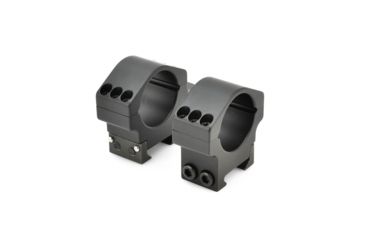 Image of Precision Hardcore Gear Force Recon Tactical Rings, w/ level - 30MM Medium, Black, HC-91511