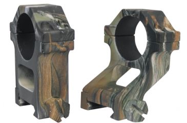 Image of Yankee Hill Machine Offset Combo Scope Ring Set Tall/Offset One Inch Picatinny Realtree AP Camouflage