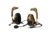 3M VI NIB Headset w/IHPS Attachment, Dual Lead, Coyote Brown, MT20H682HPS-19N CY