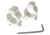 ADCO Scope Rings 1in, Nickel, RGN