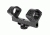 AIM Sports Inc AR15/M16 Compact One Piece Scope Mount w/ Integral 30mm Rings, Black, Small, 1in. Inserts, For Carry Handle MT006