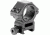 AimSports 30mm Weaver Rings/1in. Insert Heavy Duty Medium, Black QW30TM