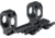 American Defense Manufacturing 1-Piece 2in Offset Scope Mount, Titanium Lever, 30mm Ring Size, Black, AD-RECON-M-30-TL