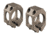 American Defense Manufacturing Rifle Scope Rings, Flat Dark Earth, 1in, AD-RS 1 FDE