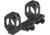 American Defense Manufacturing 2in Offset, 20MOA. 30mm Dual Ring Scope Mount w/ 1/2in Titanium GI Bolts, Black, Small, AD-RECON-20-MOA-30-TGIB