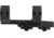 American Defense Manufacturing 30mm Cantilevered Dual Ring Scope Mount w/ 1/2in Titanium GI Bolts, Black, Small, AD-DELTA-C-30-TGIB