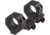 USED DEMO, American Defense Manufacturing 30mm Cantilevered Dual Ring Scope Mount w/ 1/2in Titanium GI Bolts, Black, Small, AD-DELTA-C-30-TGIB, EDEMO1, Condition Parts Only/Salvage, Wrong Product