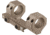American Defense Manufacturing 30mm Cantilevered Dual Ring Scope Mount w/ 1/2in Titanium GI Bolts, Flat Dark Earth, Small, AD-DELTA-C-30-FDE-TGIB