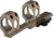 American Defense Manufacturing AD-XCOUT-X Scope Mount, Standard Lever, Flat Dark Earth, 40mm, AD-SCOUT-X-40-FDE-STD