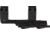 EDEMO American Defense Manufacturing Dual Ring Scope Mount w/ 2in Offset, 30mm Rings, Black, AD-RECON-30-NW-STD-TL, EDEMO1