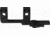 American Defense Manufacturing Dual Ring Scope Mount w/ a 3in Offset, Single QD Lever, 1in Rings, Black, AD-SCOUT-X 1 STD-TL