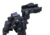 American Defense Manufacturing QD Bipod Mount for the GGG Bipod, Black, AD-190-TL