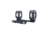 American Defense Manufacturing Recon M Dual Non-QD Rifle Scope Mount, 30mm, Black, AD-RECON-M-30-GIS