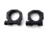 American Defense Manufacturing Steel Scope Rings, Black, 30mm, AD-SRS-30