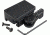 American Defense Manufacturing Trijicon RMR Mount Co-witness Troy Sights, Tactical Lever, Black, AD-RMR-MID TAC R