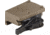 American Defense Manufacturing Trijicon RMR Mount w/ iron sight co-witness, Right hand lever, Flat Dark Earth, AD-RMR-RH STD FDE-TL