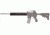 ATI Outdoors AR-15 Rifle Length Forend (Free Float) mounted on rifle