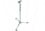 Avenger Medium 3 Riser Overhead Roller Stand With Braked Wheels A310