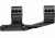 Barska 35mm Dual Cantilever Rifle Scope Mount, Black, Medium AW12742