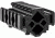 Barska Double Rifle barrel Mount, Tri-Rail, 5 sections, Black AW12004