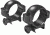 Barska Rifle Scope Rings - 30mm, Low Height, Matte Black, Weaver - AI10338