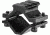 Barska Single Rifle barrel Mount, Single rail, 2 sections, Black AW12006
