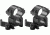 Barska Weaver Style See-Through Quick Release Rings, 1in. Diameter, 1.2in. High, Per 2 193825