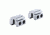 Model 167 1in Long Tri-Mount Dovetail Riser Mount,Silver