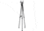 BOG DeathGrip Bantam, Tripod, Gun Metal Gray, 1196127