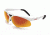 Bolle Vigilante Sunglasses, Shiny White Frame, TNS Fire Lens, 11448