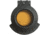 BROWE Tenebraex 4x32 Tenebraex Tactical Tough Objective Flip Cover w/Amber Lens, Black, One Size, ACC-003A