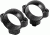Burris 30mm High Standard Solid Steel Rifle Scope Ring, Matte Black 420331