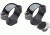 Burris Low / Medium / High 1'' Extended Solid Steel Rifle Scope Rings ( .625'' Extension ) - Black / Matte / Nickel